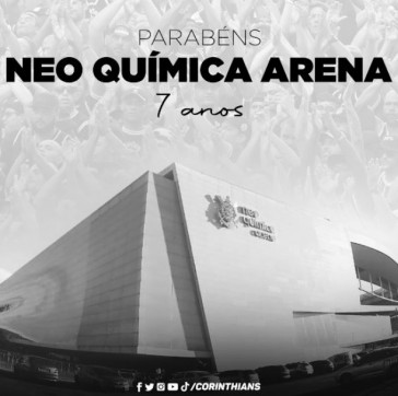 Estádio comemora sete anos nesta segunda
