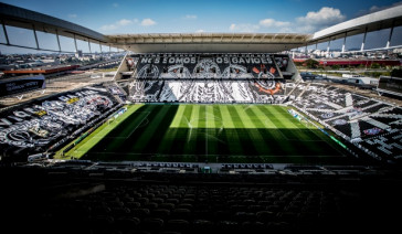 Neo Qu�mica Arena pronta para D�rbi entre Corinthians e Palmeiras, pela semifinal do Paulist�o