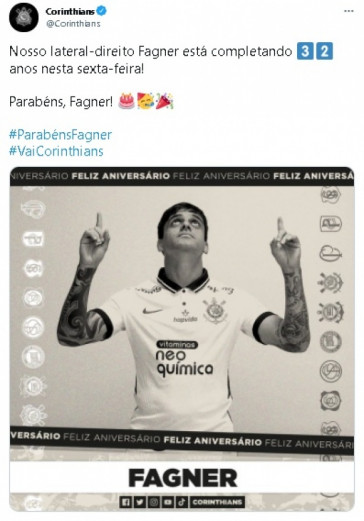 Fagner completa 32 anos nesta sexta-feira