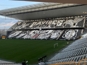 Gaviões preparou mosaico para o Majestoso