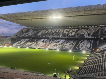 Neo Química Arena terá novo mosaico para o Majestoso