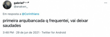 Torcida do Corinthians repercute demolição do tobogã