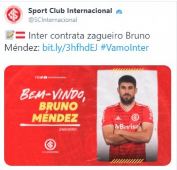 Postagem do Internacional