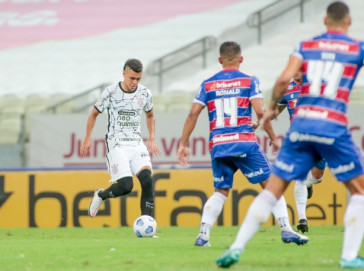 Cantillo durante jogo entre Corinthians e Fortaleza, no Castel�o, pelo Campeonato Brasileiro