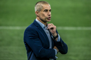 Sylvinho na partida entre Corinthians e Atl�tico-MG, pelo Brasileir�o, na Neo Qu�mica Arena