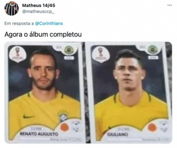 Torcida do Corinthians reagiu à chegada de Renato Augusto