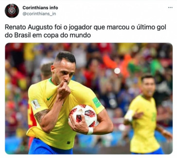 Torcida do Corinthians reagiu à chegada de Renato Augusto