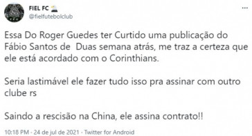 Post Fábio