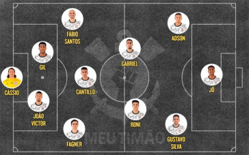 Escalação do Corinthians para o duelo contra o Cuiabá