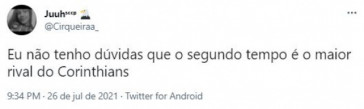 Torcedores do Corinthians comentaram o duelo contra o Cuiabá nas redes