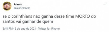 Torcida do Corinthians repercute cl&aacute;ssico contra o Santos neste domingo