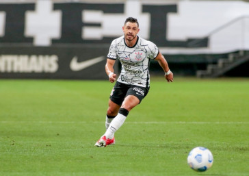 Giuliano na partida entre Corinthians e Juventude, na Neo Qu�mica Arena