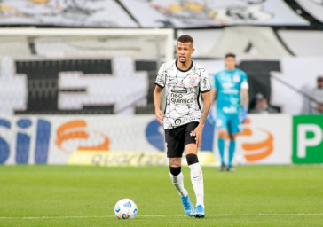 Jo�o Victor na partida entre Corinthians e Juventude, na Neo Qu�mica Arena