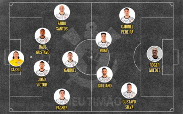 Corinthians enfrenta o Atlético-GO desfalcado