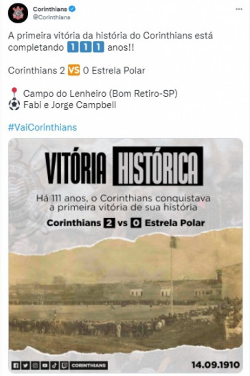 Corinthians comemorao