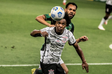 Willian durante partida entre Corinthians e Am�rica-MG, pelo Brasileiro, na Neo Qu�mica Arena
