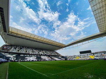 Neo Química Arena já prepara com os mosaicos