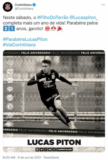 Piton parabéns