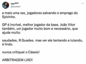 Repercussão da vitória do Corinthians nas redes sociais