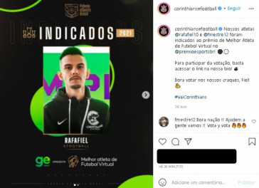 Primeiro concorrente ao prêmio