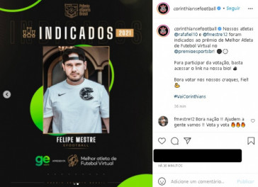 Segundo concorrente ao prêmio