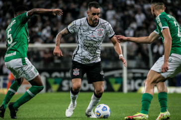Renato Augusto no jogo entre Corinthians e Chapecoense, pelo Brasileir�o, na Neo Qu�mica Arena