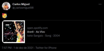 Post no Twitter