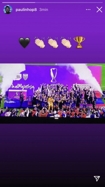 Paulinho celebrou a vitória do Corinthians nas redes sociais
