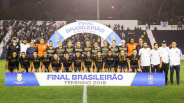 O elenco do Corinthians que conquistou o Brasileiro Feminino de 2018