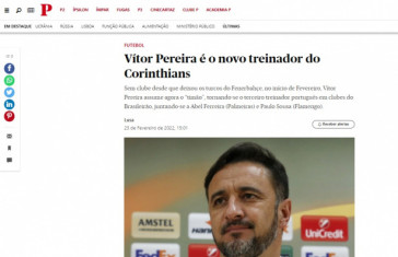 Imprensa de Portugal repercute contratao de Vtor Pereira