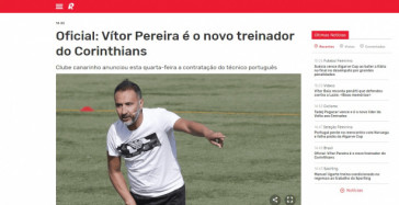 Imprensa portuguesa repercute contratao de Vtor Pereira