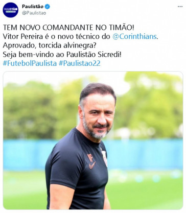 Paulisto falou sobre a contratao de Vtor Pereira