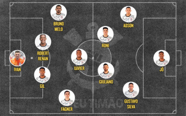 Corinthians escalado para enfrentar a Portuguesa, do Rio de Janeiro