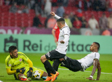 Mantuan e Raul Gustavo no Beira-Rio