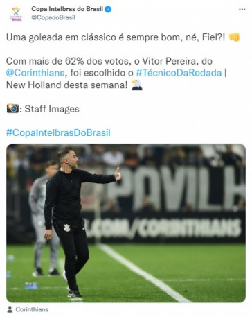 Vítor foi eleito treinador da rodada