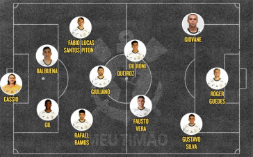 Provvel escalao do Corinthians para enfrentar o So Jos