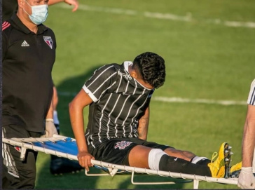 Gabriel Ges sofreu leso logo em sua estreia pela equipe sub-23 em 2021
