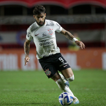 Yuri Alberto em a��o contra o Argentinos Juniors