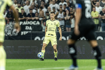 Gabriel Moscardo no jogo contra o Botafogo