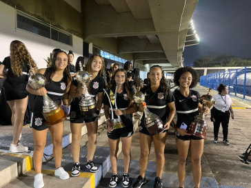 Jogadoras Sub-15 campes