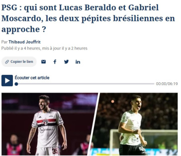 A capacidade defensiva de Moscardo chamou a ateno do Le Figaro