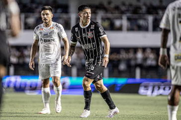 Rodrigo Garro durante estreia pelo Corinthians