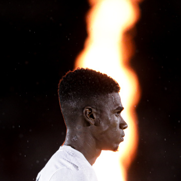 F�lix Torres antes do jogo do Corinthians contra o Botafogo-SP