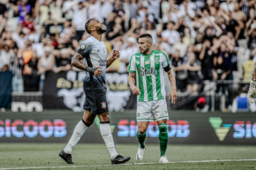 Alex Santana durante Corinthians e Juventude pelo Brasileir�o