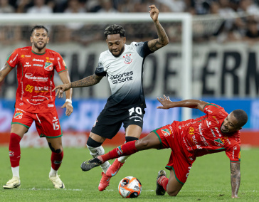 Jos� Mart�nez durante jogo do Corinthians contra o Velo Clube
