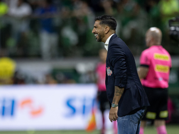 Emiliano D�az em a��o no D�rbi pela final do Paulist�o