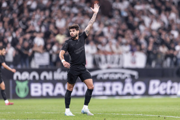 Yuri Alberto em campo pelo Corinthians em Itaquera