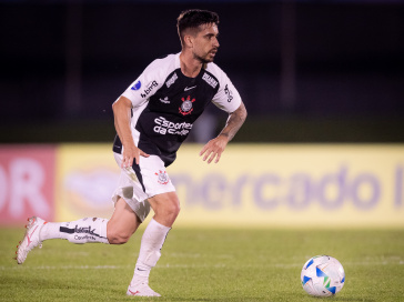 Igor Coronado durante jogo do Corinthians contra o Racing-URU