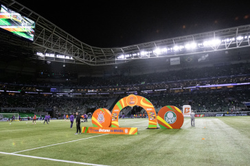 Display da Copa do Brasil no Allianz Parque