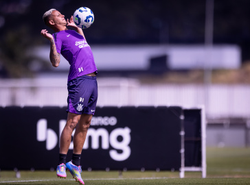 Kayke em prepara��o do Corinthians